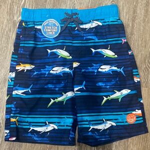 NEW ZeroXposur boys swim trunks SPF50, blue, sizes 7
